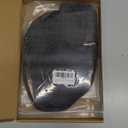 Miss U Hair Men 70s Short Wavy Brown Wig with Mustache Hippie Rocker Wig Cosplay Costume Outfit