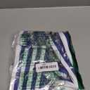 PATIKIL Award Neck Ribbons, 50 Pack Polyester Medal Lanyards with Snap Clip Blank Award Ribbon for Competitions Achievement Sports Party, Blue/White