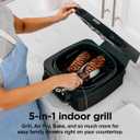 Ninja® Foodi® Smart 5-in-1 Indoor Grill & 4-qt Air Fryer, Black, LG451BK