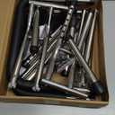 Upgraded Toilet Safety Rails 380LBS, Stainless Steel Toilet Rail Frame, Adjustable Stand Alone Toilet Support with Non-Slip Grips & Suction Cups,Tool-Free Assembly, Fits for Elderly/Disabled