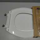 Sterling 38714-0 Sentra™ Quiet-Close™ elongated toilet seat, White