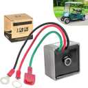 10L0L 27739-G01 Golf Cart Voltage Regulator Rectifier for EZGO TXT/Medalist Gas 1994-up, Club Car 1984-1991 and Columbia/ParCar 1982-1994, Replaces OEM 27739G01 435-203