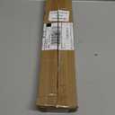 Curtain Rods for Windows 36-78 inch, 5/8 inch Matte Black Curtain Rod with Brackets Adjustable by Splicing for Bedroom Kitchen Study Living Room