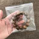 Small Plastic Bags, 100 Pcs Mini Baggies, Clear Plastic Jewelry Thick Self Sealing PVC Bags, Resealable Poly Baggies for Pill, Beads, Screws, Packaging (4.7x4.7"