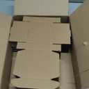 5x5x1.5 inch White Shipping Boxes 50 Pack, Small Corrugated Cardboard Mailer Boxes Bulk for Packaging Business Mailing GiftMini Mailer Boxes for Packaging Supplies Business Present