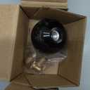 Forged Carbon Fiber Shift Knob Gear Shifter Spherical Type Unique Designed for Most Manual Car Universal Gear Shift Knob with 3 Adapters (Real Carbon Fiber-Sphere, Black)