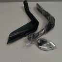 Universal 22mm 7/8 Handlebar Hand Guards Aluminum Handguards Plastic Hand Protection Protector For Off Road Dirt Pit Bike ATV Quad Enduro Motocross (black)