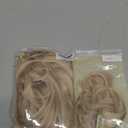 GOO GOO Clip in Hair Extensions Real Human Hair, Remy Human Hair Extensions Clip ins for Women, Natural Human Hair, 22inch 150g 9 Pcs, #18F/60A Balayage Light Wheat Platinum Blonde