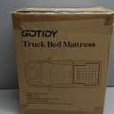 Truck Bed Mattress 5-5.5ft for Mid-Size Pickup, Fabric Texture Truck Bed Air Mattress Customized for Tacoma, Gladiator, Colorado, with Detachable Air Pump, for Truck Bed Camping, Road Trips & Travel