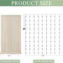 Tulle Backdrop Curtain with Lights String 10FT X 10FT Champagne Sheer Tulle Backdrop Curtains for Wedding Birthday Party Reception Photo Booth Background Decorations (2 Panels 5x10FT)