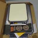 SNOWCLAD Stainless Steel Cutting Board,Double Sided Steel Cutting Board Set for kitchen,Stainless Steel/Wheat straw pp Large for meat,Dishwasher Safe [16 * 11+12 * 8.3 Inch]