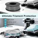 3D Printer Filament Storage Bags, Thickened Vacuum Sealed Bags for Keeping Dry, 1.75mm 2.85mm Spools, Light-Proof Moisture-Proof, Fits 0.5KG 0.75KG 1KG Filament, with or without Pump | Bags Only · Bambu Lab Prusa Creality · PLA PETG ABS ASA TPU Nylon · 1KG 0.5KG Spools · Lightproof · 1.75mm 2.85mm
