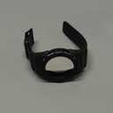 Compatible for Samsung Galaxy Watch 7 6 5 4 44mm 40mm Band with Case, Shockproof Durable Rugged Protective Case with Silicone Replacement Watch Strap, Drop-proof Case for Men Women (Black)