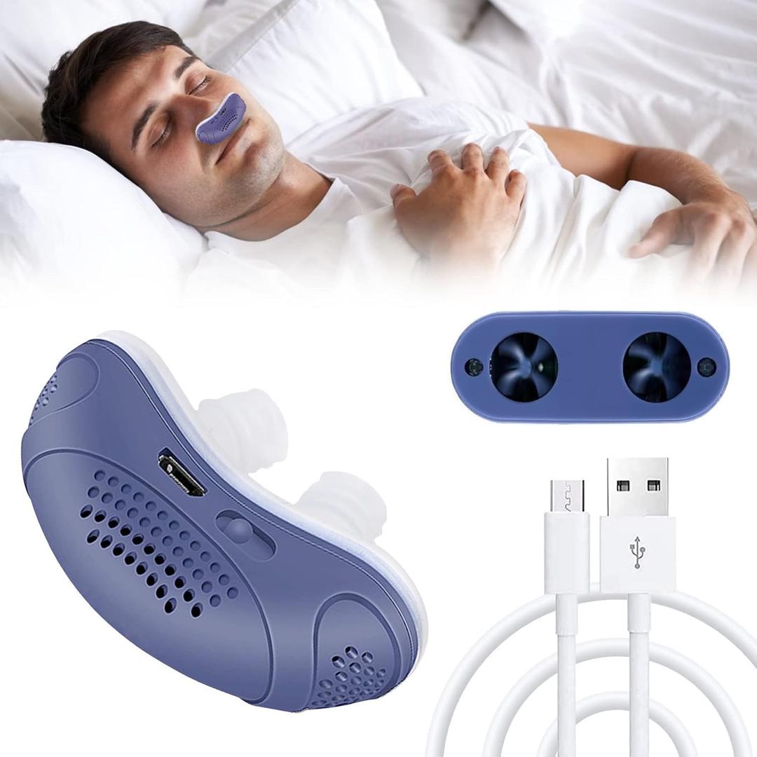 Anti Snoring Device  Mini Sleep Devices  Variable Anti Snoring Aid  Upgraded StopSnoring Solution  Blue