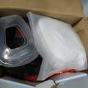 Full Facepiece with Filters, Earplug, & Gloves - Protection Against Painting, Gas, Dust, Chemicals, Organic Vapors, Welding, Polishing, Spraying