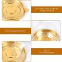50Pcs Clear Plastic Mini Cake Box with Dome Lids, Mini Muffin Container Box Mooncake Dome Box Pastry Baking Packaging Boxes Wedding Birthday Gifts Supplies (Gold Base)