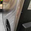 ecozy Nugget Ice Maker Countertop, Smart Pebble Ice Machine with APP Control, 44 lbs Per Day Soft Pellet Chewable Ice with Self-Cleaning, Stainless Steel (Silver)