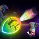 Rechargeable Glow in The Dark Light Up Football-7RGB Color Changing LED, Impact-Responsive, Durable Foam (No Pump), Perfect for Beach/Park/Backyard, Birthday Gift for Boys 6-15 Years Old
