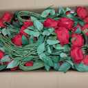 Waipfaru 200 Pcs Red Roses, Fake Roses Artificial Velet Flowers for Valentines Mothers Day Wedding Centerpieces Decor (Red)