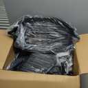 4 Pack 8.5 x 27 Inches Boat Fenders Bumpers for Docking Color: Obsidian Black