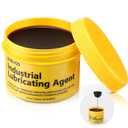 Dreyoo Cutting Paste for Drilling Metal, 8.8 oz Jar Metal Drill Bit Cutting Oil Tapping Wax, Industrial Saw Blade Lubricant, Machine Drill Paste for Drilling, Tapping, Sawing, Milling