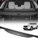 Cargo Cover for Mazda CX-90 2024 Accessories Black Retractable Rear Trunk Security Cover Shield Shade Privacy Screen Car Trunk Luggage Cargo Security Shade Shield