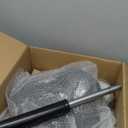 Saddle Salon Stool with Footrest,Heavy Duty, Adjustable Height, Rolling Esthetician Chair for Tattoo Spa Medical Dentist Clinic (Black)