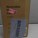 NETANY Plastic 50 Oz Water Carafe with Flip Top Lid, Set of 2 Square Base Juice Containers, Clear Plastic Pitcher - for Water, Iced Tea, Juice, Beverage, Cold Brew and Mimosa Bar - HAND WASH ONLY