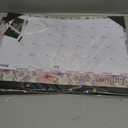 3 x Desk Calendar 2026, 18 Months Calendar Runs from January 2026 to June 2027 - Large 17" x 12" Desktop/Wall Monthly Calendar for Home School, or Office - Vintage Floral