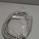 Endurance Pro 20 Foot Universal Ice Maker Flexible Braided Stainless Steel Water Supply Hose Connector Connection, 1/4 x 1/4 Inch Compression Fittings (1, 20 Foot)