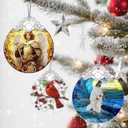 Religious Christmas Ornaments - Archangel Michael Ornament | Christmas Tree Ornament | Xmas Tree Decor - Spiritual Guardian Gift, Holiday Keepsake, Gift Ideas & Holiday Present (3014-baby Ceramic-14)