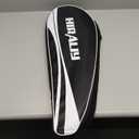 HIRALIY Badminton Rackets Set for Backyards, Lightweight Badminton Set of 4, Includ 4 Rackets, 12 Nylon Birdies, Replacement Grip Tapes, 1 Carrying Bag, Outdoor Games for Adults Family Kids Beginners