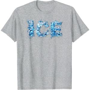 Ice and Fire Halloween Party Costume Couples Family Matching T-Shirt, XL