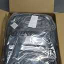 Rolling Clear Backpack Heavy Duty, 3-Stage Telescopic Handle Transparent Bookbag with wheels, See Through Backpack for College, Work, Travel