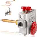 110-326 Water Heater Gas ValveNatural Gas Water Heater Thermostat with 1-3/8" Shank,3-1/2" W.C.