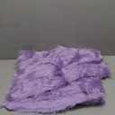 Ice Fabrics Faux Fur Fabric by The Yard - 60 Inches Wide Super Soft and Fluffy Shaggy Mohair Fur Fabric for Costumes, Apparel, Rugs, Pillows, Decorations and More - Lavender - Half Yard