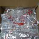 Resholder 30 Pcs Baseball Clear PVC Gift Bags Bulk 3 Styles Baseball Themed Snack Bags with Handle Sport Theme Party Favor for Goodie Treat Candy Birthday Party Decorations Supplies, 8x8x3.15 Inch
