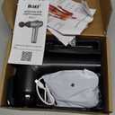 Massage Gun Deep Tissue, Handheld Electric Muscle Massager, High Intensity Percussion Massage Device for Pain Relief with 9 Attachments & 30 Speed, (Black)