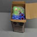 Realistic Dinosaur Moveable Shooting Toys, 2 Pack Launchers with Aiming, Roaring Dino Eyes & Belly Glow, LCD Score Record, Stocking Stuffers for Kids Toys Gifts for Boy Ages 3 4 5 6 7 8 9 10+ Year Old (Green)