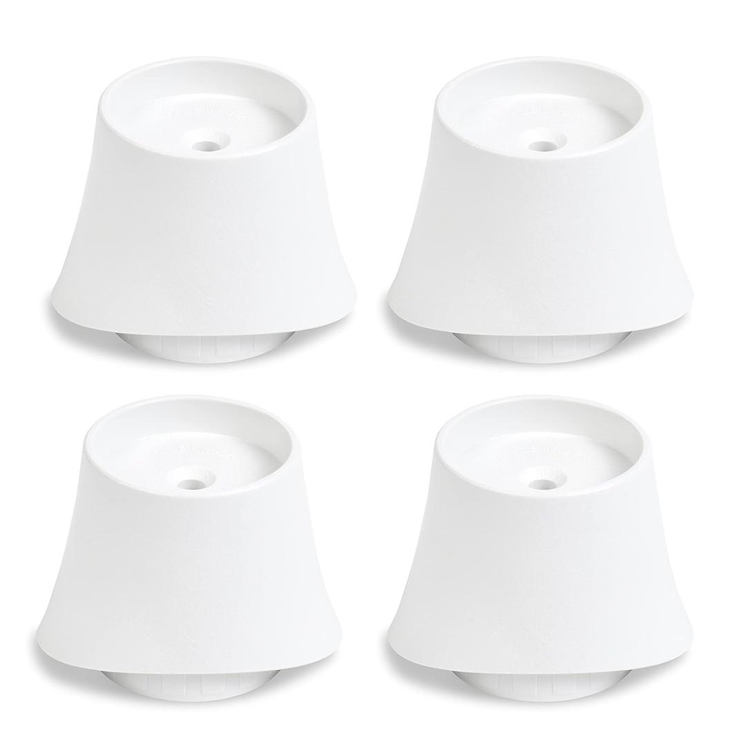 Wall Nanny 4 Inch Extension Accessories for Baby Gate (Made in USA) Connect Extensions to Wall Nanny's and Add 4 Inches in Length to Baby Gates - 4 Pack