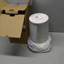 Homvana Humidifiers for Bedroom Home, 3.6 L Cool Mist Top-Fill 34H Super Long Time, Quiet 23dB, Baby Humidifier, Oil Diffuser for Large Room, House, Plant, Nursery, BPA FREE, Ultrasonic (Transparent)