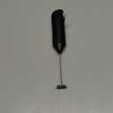 Bonsenkitchen Powerful Milk Frother for Coffee, Fast Handheld Drink Mixer with Stainless Steel Whisk, Battery Operated Hand Frother Stirrer Wand-Black