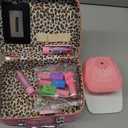 Kids Nail Polish Set for Girls Toys, Washable Quick-Dry Toddler Nail Art Kit with Air Cooling Dryer and Cosmetic Case, Christmas or Birthday Gifts for Girls Ages 3-12 Years Old -Pink