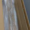 Zronon 72 inch White Ceiling Fan with Light and Remote, Large Modern Outdoor Ceiling Fans with Lights for Patios Porch Indoor Living Room Bedroom Wood 3 Blade Propeller High CFM Damp Rated Fan