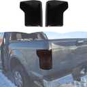 RT-TCZ Smoked Black Tail Light Lamp Cover Guard Trim Decoration Exterior Accessories for Ford F150 2015-2020