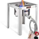 ARC 55,000BTU Propane Burner Camping Stove,Outdoor Gas Stove Burner Cooker for Cooking for Turkey Fry,Homebrewing,Crawfish Boil,and More! (B-SS3840S)