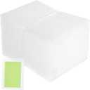 50 Pcs Bubble Pouch Wraps, 6''x8'' Clear Bubble Out Bags for Packing, Double Walled Cushioning Bags for Shipping, Storage and Moving(Not Self-Seal)