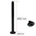 3 x 40PCS M6x80mm Stainless Steel Flat Head Hex Socket Hex Bolt Screws Countersunk Connector Fasteners for Furniture