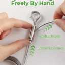 Picture Hanging Wire Kit Heavy Duty, 70PCS Picture Hanging Kit for Large Frame/ Mirror up to 50lbs/ 100lbs, including Adjustable Picture Wire, Hooks, D Rings, Frame Backing Clip, Mini Level