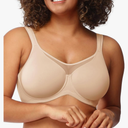 HSIA Minimizer Bras for Women Plus Size, Full Coverage T Shirt Unlined Bra with Underwire for Heavy Breast (36DDD)
